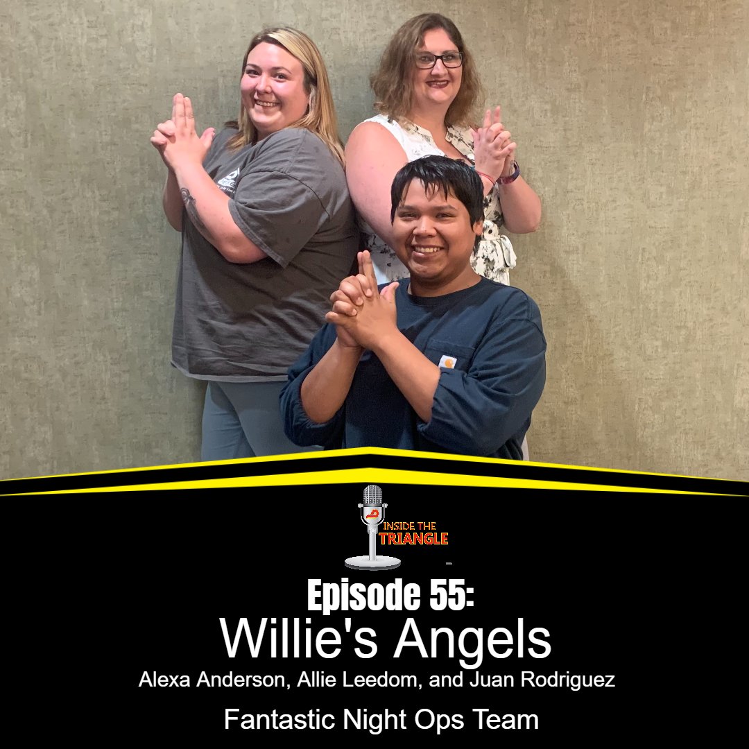DeckerTruckLine's tweet image. Alexa Anderson, Allie Leedom and Juan Rodriguez (Willie’s Angels 😃) from our fantastic Night Ops Team join Darin to talk about what goes on after normal business hours here at Decker Truck Line. 
ow.ly/tiZ650FBEqK
 #deckerpodcast #InsideTheTriangle #DeckerTruckLine