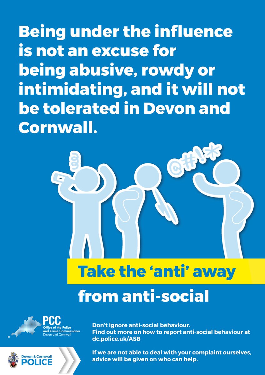 The UK’s first #ASBawarenessweek started on July 19th Persistent anti-social behaviour can have a significant impact on people’s lives. Help us and our partners take the ‘anti’ away from anti-social by reporting issues. Not sure who to contact? AskNED ➡️ dc.police.uk/askned