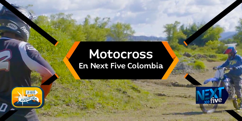 nextfivecol's tweet photo. ¿Qué tan extremo eres?😎 Veamos el motocross más de cerca🏍️ en Next Five Colombia🎯 con La Ruta de la Aventura
👉🏻 https://t.co/u7X7xFX9Qd
#extremesports #Motocross #Deportes #NextSports #sport #deportesextremos https://t.co/ZYGzi6Z8V2