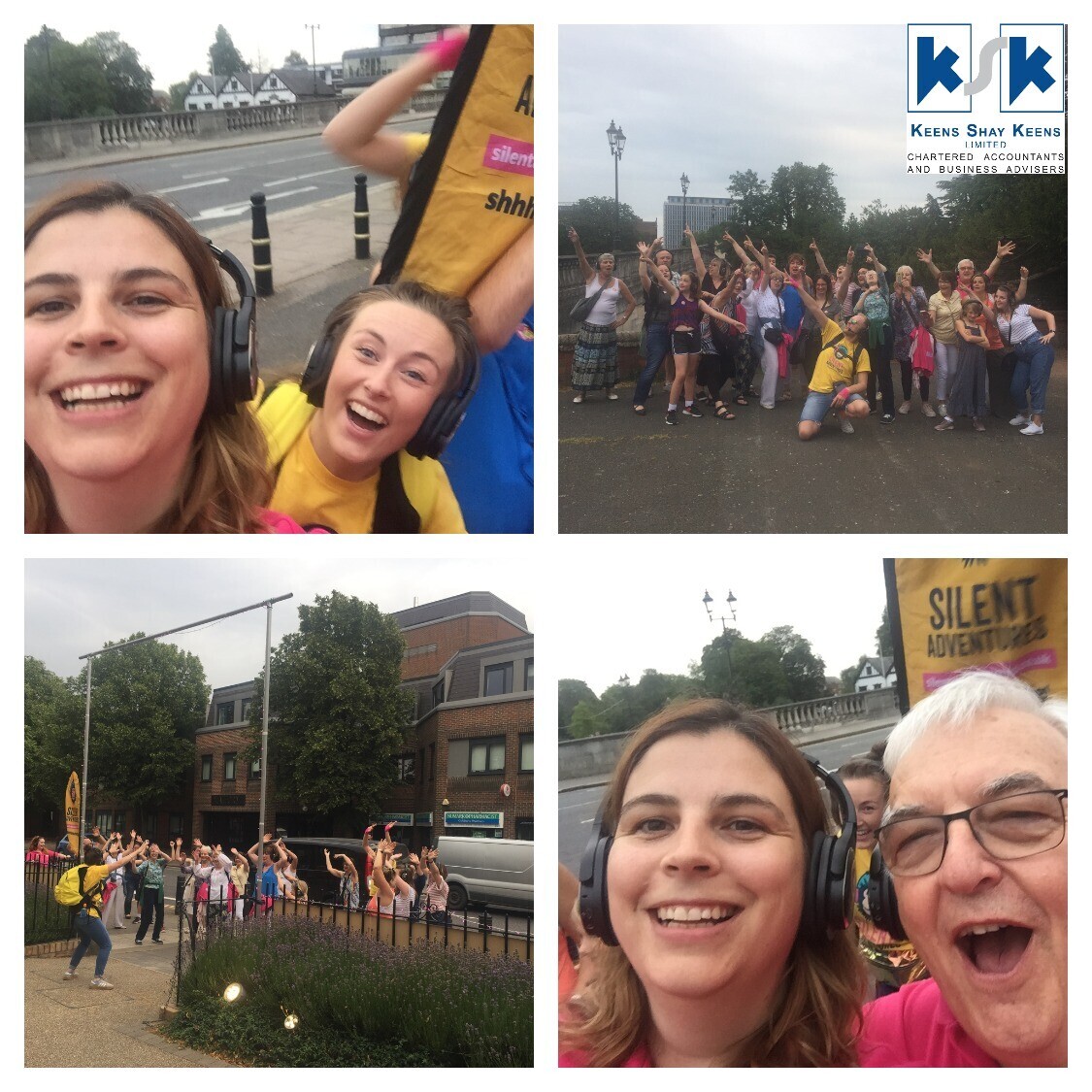 #ThrowbackThursday
Throwback to 2019 to the #SilentAdventures tour as part of the #Bedfringe festival. 
The tours are happening again this Saturday. Fantastic fun for all ages. Tickets are just £5 each so why not come and join us!🎤🎧

wu.to/Au04uw