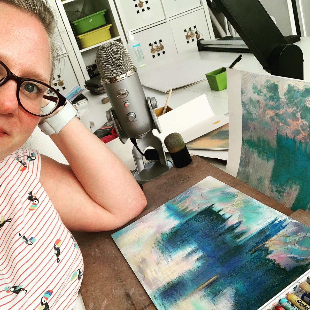 artschoolcreate's tweet photo. Absolutely loved teaching the art hub about Monet today.
Learn about amazing artists and loads of online art lessons.
Join the art hub here:
https://t.co/Q3pfsCDYNI
.
.
#createsummerartchallenge #artoftheday #artwork #learntodraw #createartschool #artchallenge #iteachwithudemy https://t.co/Pz1DeG4ohs