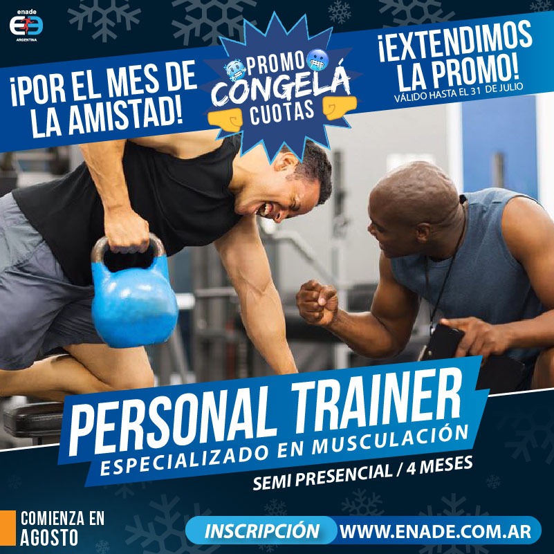 📣Atención 📣
🟢Ante la gran demanda  y la hermosa respuesta obtenida👉seguimos la promo 🥶Congelados 🥶
🔵Válida solo por pago a través de deposito o transferencia.
🟢 Valida para todos los cursos en ambas modalidades.
 🔵Finaliza el 30 de julio.
🟢 enade.com.ar