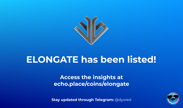 echodapp's tweet image. Have you heard about ELONGATE?

#DYOR easily on the largest #charity coin that donated over $3 million to #charitable causes!

Info @ echo.place/coins/elongate
