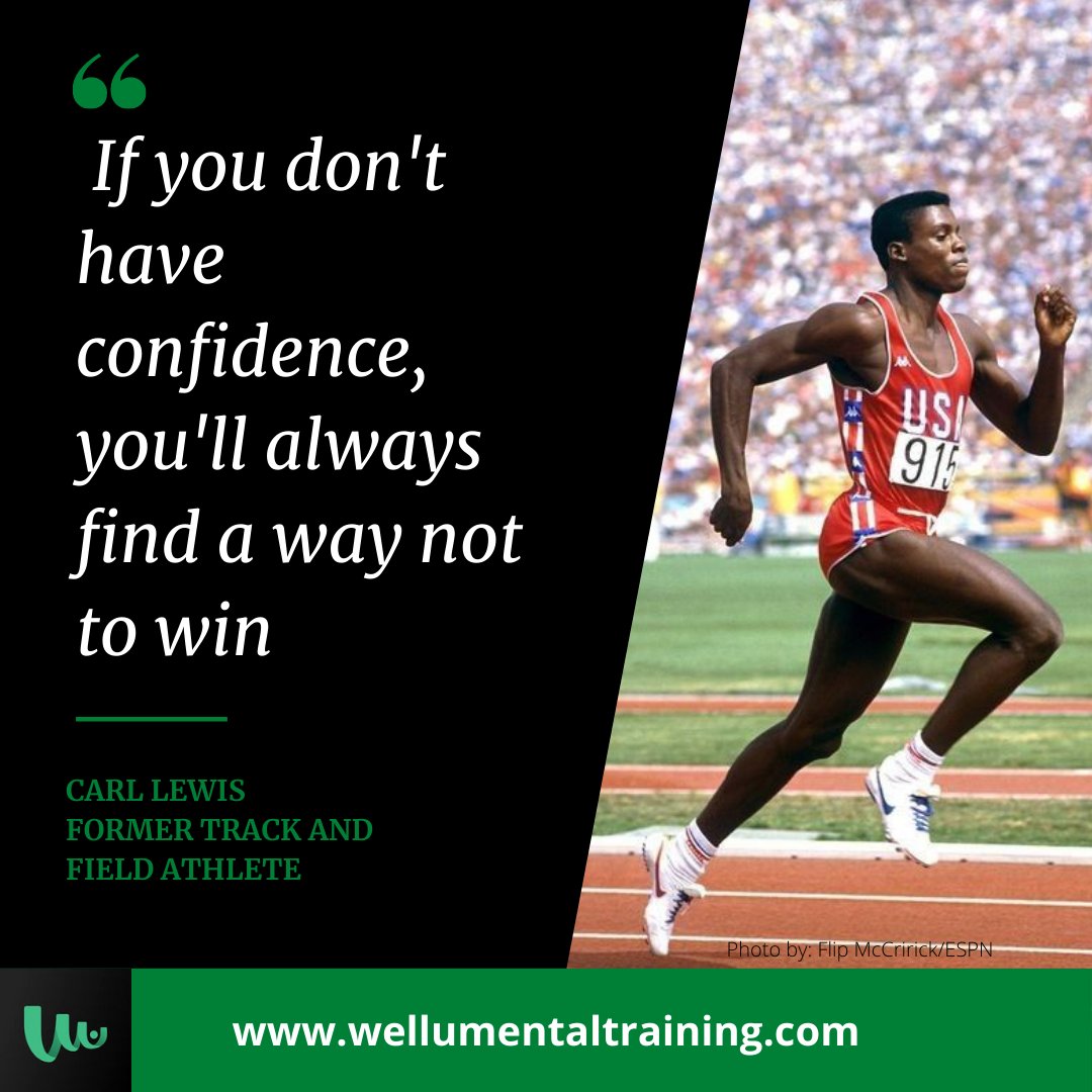 Confidence is key to performance. Let us help you find your confidence by downloading our app today! Link is in bio!

#WellUApp #MentalTraining #Sports #Athletes #SportPsych #Confidence #Win