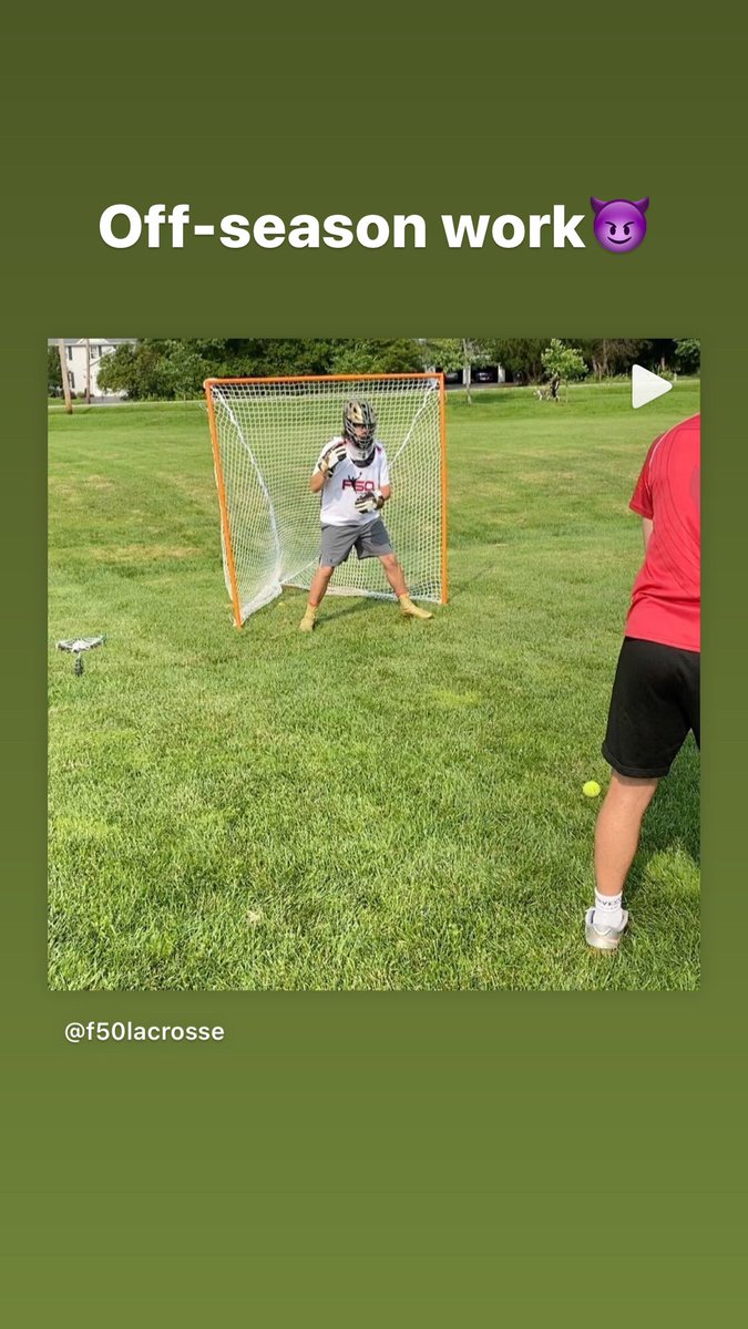 isaaccr88729278's tweet photo. This was a great drill @F50Lacrosse  camp this week. This is the best week of my off-season! https://t.co/AeHNqvJFql