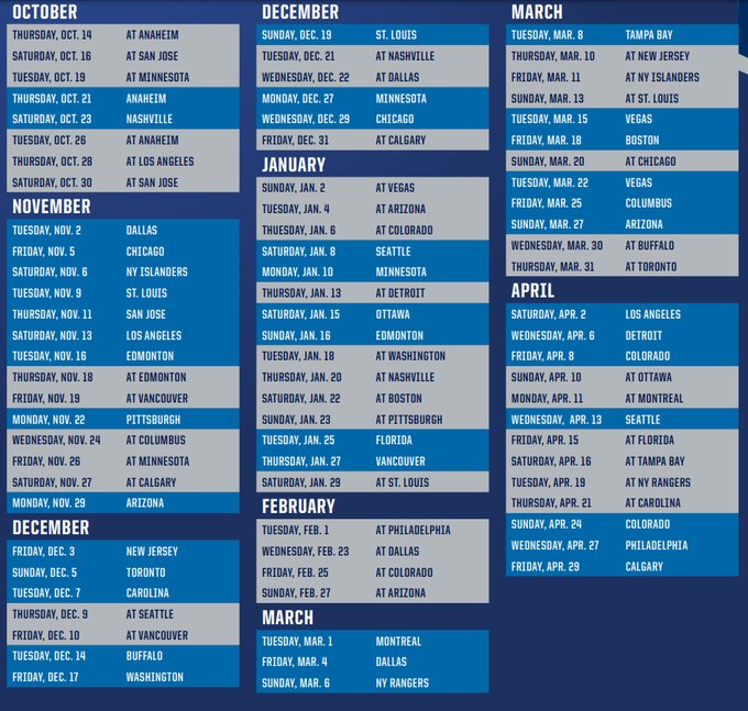Jets 2022 Schedule Breaking Down The Winnipeg Jets' 2021-22 Nhl Regular Season Schedule