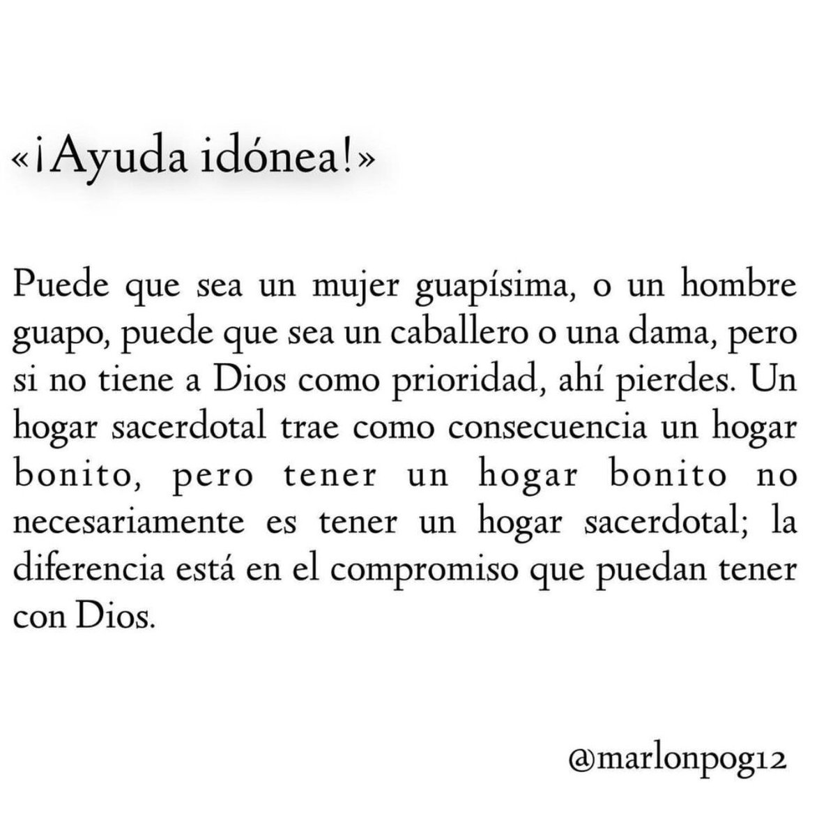 marlonpog12's tweet photo. «¡Ayuda idónea!»🎯 https://t.co/Cwy3oI3FqW
