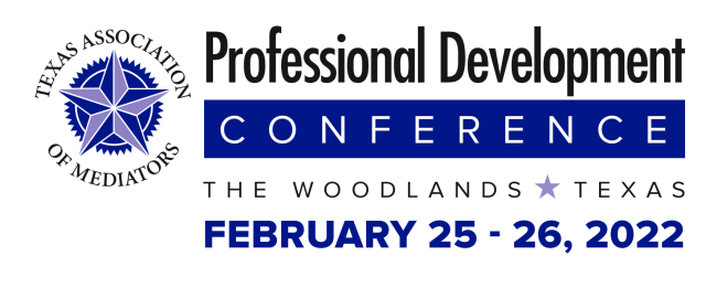 TXAssocMediator's tweet photo. Save the Date for the 2022 TAM Conference! https://t.co/UZ2iaOWdzG https://t.co/ovWcEFpcz3