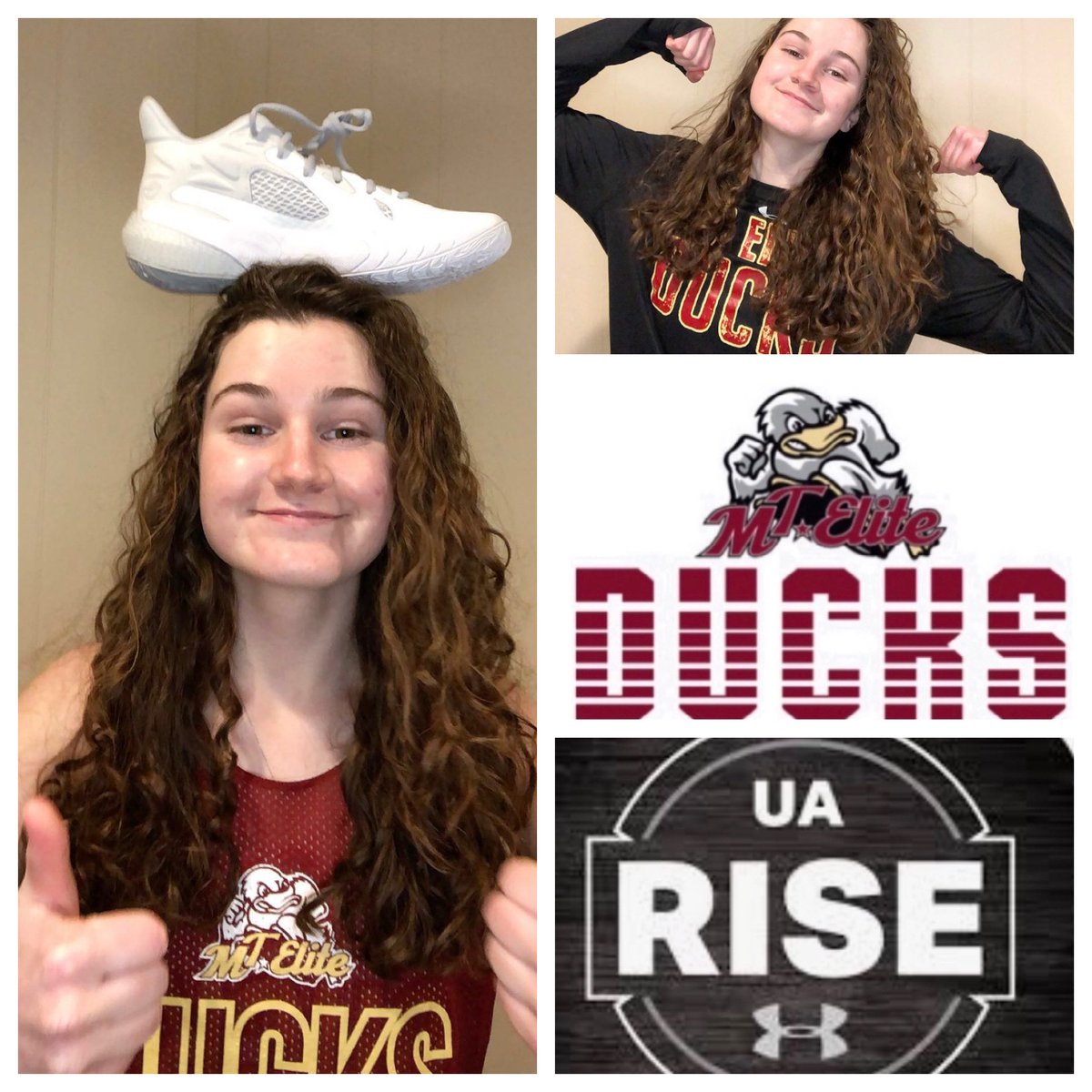 MTEliteDucks's tweet photo. Defensive Demon!

MTE Ducks Plasma Guard Sydney Blaney (Rockland 2023) was a defensive demon all weekend at the @GirlsUAA Rise! Sydney also scored in a variety of ways in the paint and beyond on the arc. #MTEDFamily #DefensiveDemon
#HighAcademicPointGuard
#UnderArmourLeague https://t.co/8zpKX6NDPa