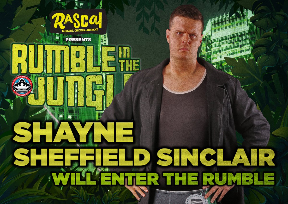 newypro's tweet photo. 🌴 SHAYNE SHEFFIELD-SINCLAIR WILL ENTER THE RUMBLE 🌴 

The Rumble just got 7ft TALLER 

“The Workhorse” Shayne Sheffield-Sinclair will enter the Rumble in the Jungle on Friday, September 3rd at Newcastle City Hall 

TICKETS IN BIO 🔥

#NewyProRumble https://t.co/HP4H4AChgP
