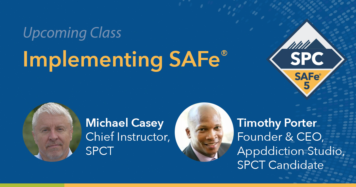 ScaledAgile's tweet photo. Are you ready to take the next step in your SAFe journey? Join Scaled Agile and Appddiction for an Implementing SAFe class from 24 August - 27 August. 
https://t.co/oh6TRzjJUZ https://t.co/Q8tE4Jknkx