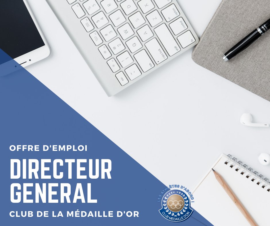 🏅 ALERTE OFFRE D'EMPLOI 🏅

Le CMO recherche la perle rare pour combler le poste de directeur.rice général.e !

Plus de détails ici : urlz.fr/gblz
