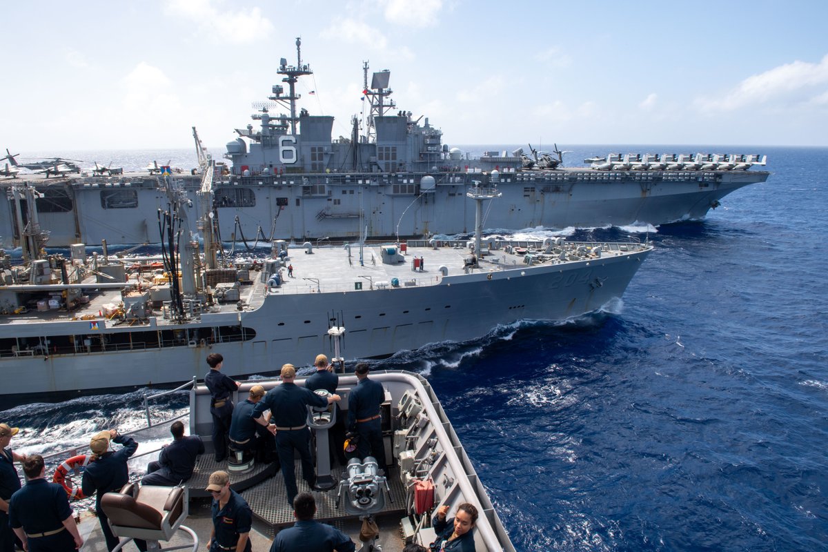USNavy's tweet photo. #USNavy photos of the day: #USSTruxton breaks away from #USNSJoshuaHumphreys, #RAS with #USSAmerica and #USSGermantown, #USSBillings departs Guantanamo Bay and #NavyPartnerships during @TalismanSabre.
β¬οΈ Info & Download β¬οΈ: https://t.co/moDUvpr1Rv https://t.co/Q8ZWv0G4SJ