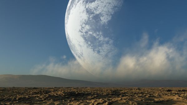 What would happen if the moon were twice as close to Earth? trib.al/xKJmlTC