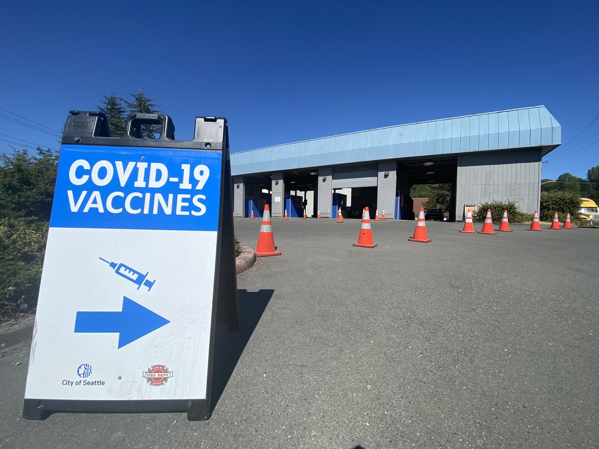 This COVID-19 testing site in SODO has seen a sharp increase in people seeking tests this week, per SFD. 

Nearly 600 people have stopped in each day for testing. The site hasn’t seen those numbers since early May. 

Other sites are seeing big jumps, too!

#KOMONews at 4:30p/6p