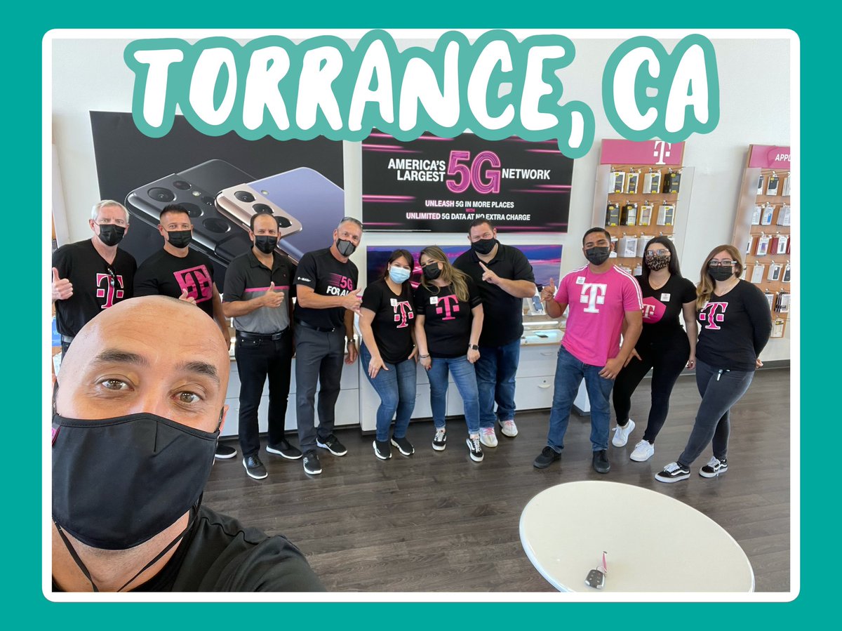 We had the opportunity to visit our Torrance location along with <a href="/TMobile/">T-Mobile</a> executives Doug Chartier, SVP, National Sales &amp; Distribution and Cody Welker, Vice President of Postpaid Dealer Channel #thumbsup
