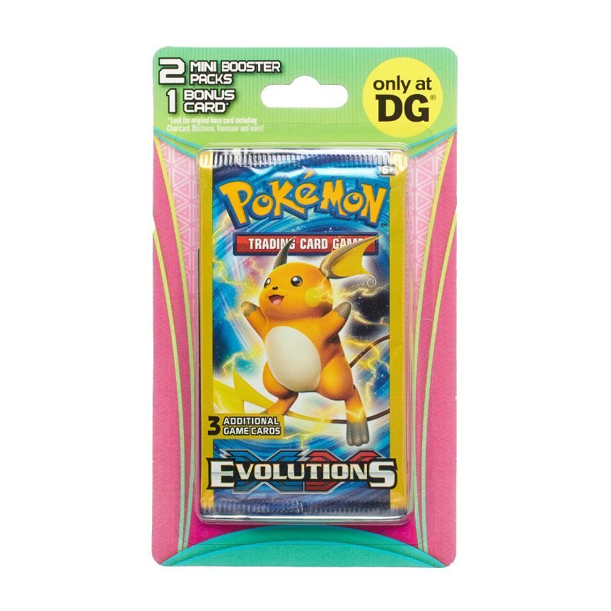 3 X Pokemon XY Evolutions 2 Mini Boosters 1 Bonus Card DG BLISTER Pack for sale online 