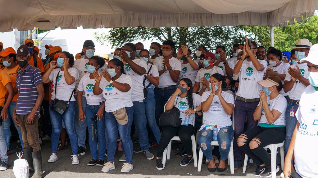 Hoy dejamos iniciada la jornada que durante 45 días tiene la meta de recolectar, gestionar y reducir el cúmulo de basura en el municipio Santo Domingo Este..