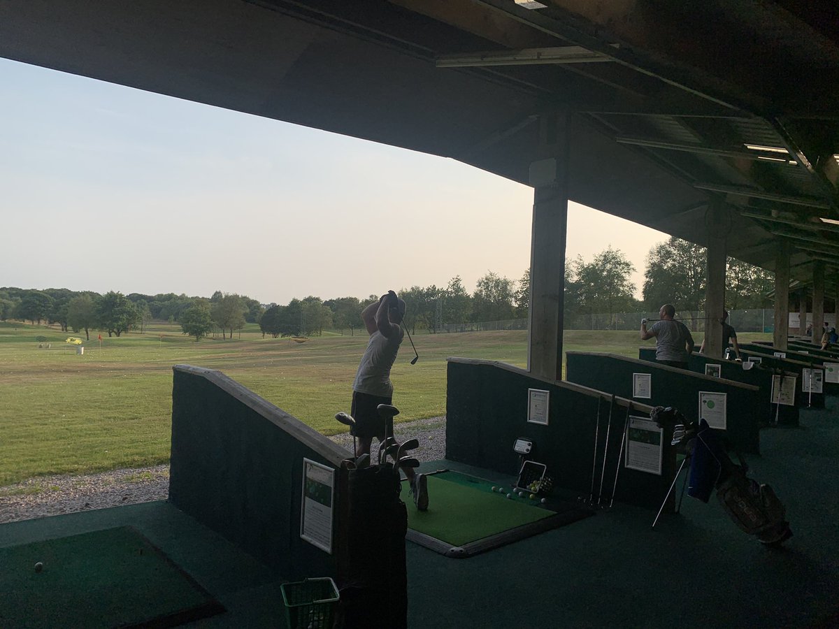 The sun setting and cooler temperatures, now is perfect to hit some balls at the driving range. 100 balls - £8, 50 balls - £4.50, 25 balls - £2.25.
