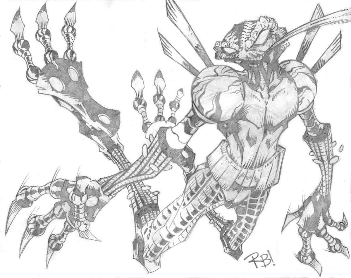 RBI_Studios's tweet image. BTW, I am always open for cover work & commissions of your favorite characters and creations such as this guy!