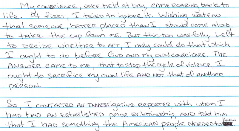 couragefound's tweet photo. Daniel Hale's letter in his sentencing proceedings, on the trauma of war and how his conscience compelled him to inform the American people https://t.co/SaTpizr2vu https://t.co/2pItkYKKJc