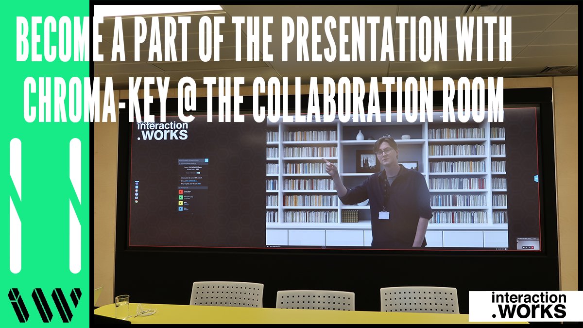 Presenting to a blended team &amp; want remote participants to be as engaged and immersed as those physically attending? Prysm's LPD 190" canvas is VC-integrated  - &amp; chromakey functionality allows presenters to directly occupy their own content.

#interactionworks #hybridworking