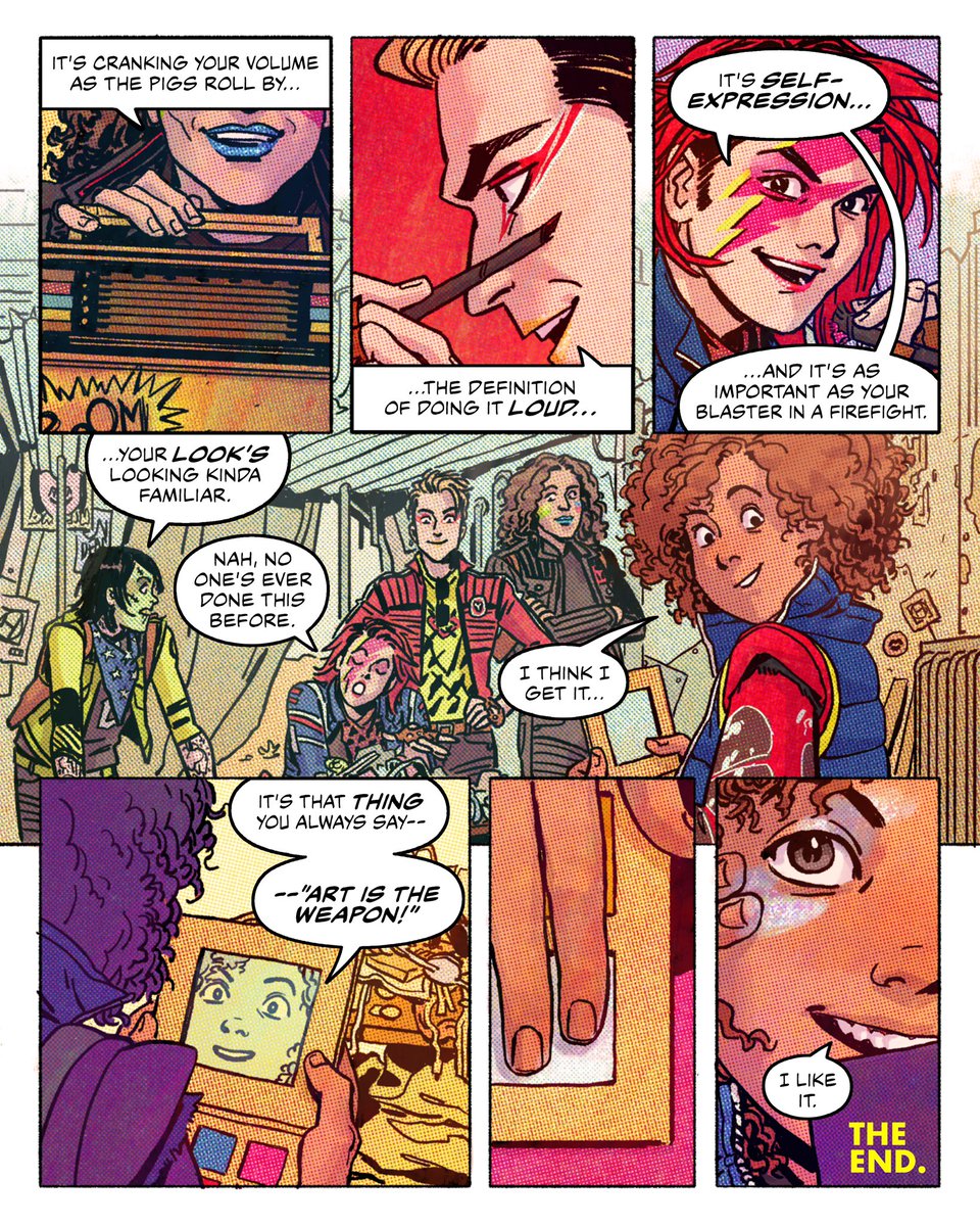 What would happen if the Fabulous Four found makeup in the zones? Find out in this comic by @vesselester &amp; @happy_humbug76

#HIPDOTxMCR Danger Days Limited Edition Collection is available NOW for Pre-order, see link in bio for full details.