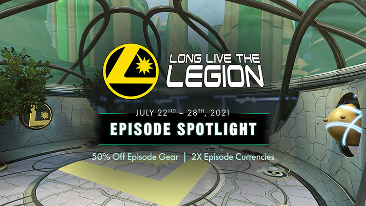 DCUO's tweet photo. This week, gear prices are halved and currency rewards are doubled in Episode 39: #LongLiveTheLegion! #EpisodeSpotlight https://t.co/0JoYaXiLWo https://t.co/lB0wOc0dk0