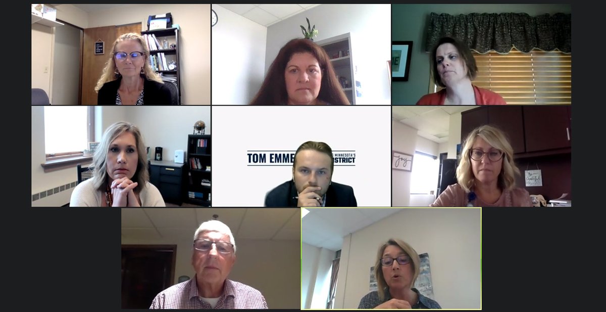 Thank you to @RepTomEmmer team for taking the time to meet with MN Administrators of Special Education virtually to discuss education funding, mental health, and special education personnel shortages. #SELS2021 #4SpecialEducation #WeKeepLeading <a href="/mia_at_masa/">Mia_at_MASA</a> <a href="/Chrjhnsn/">C Johnson</a>