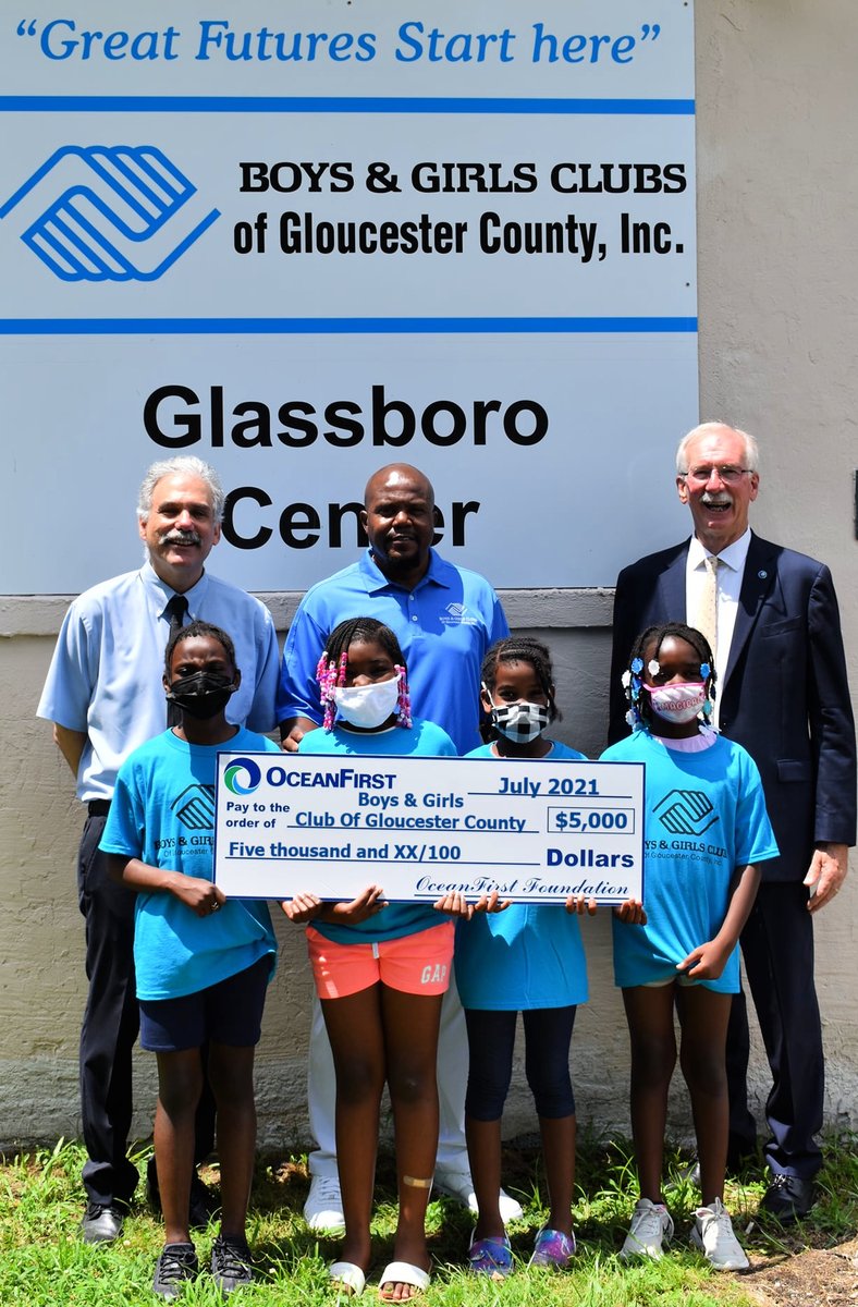 We are happy to announce that we received a grant from <a href="/oceanfirstfdn/">OceanFirstFoundation</a>. This grant allows us to continue delivering quality programming to youth in Gloucester County. Thank you OceanFirst Foundation for believing in our mission and making an #IMPACT! #OceanFirstFoundation