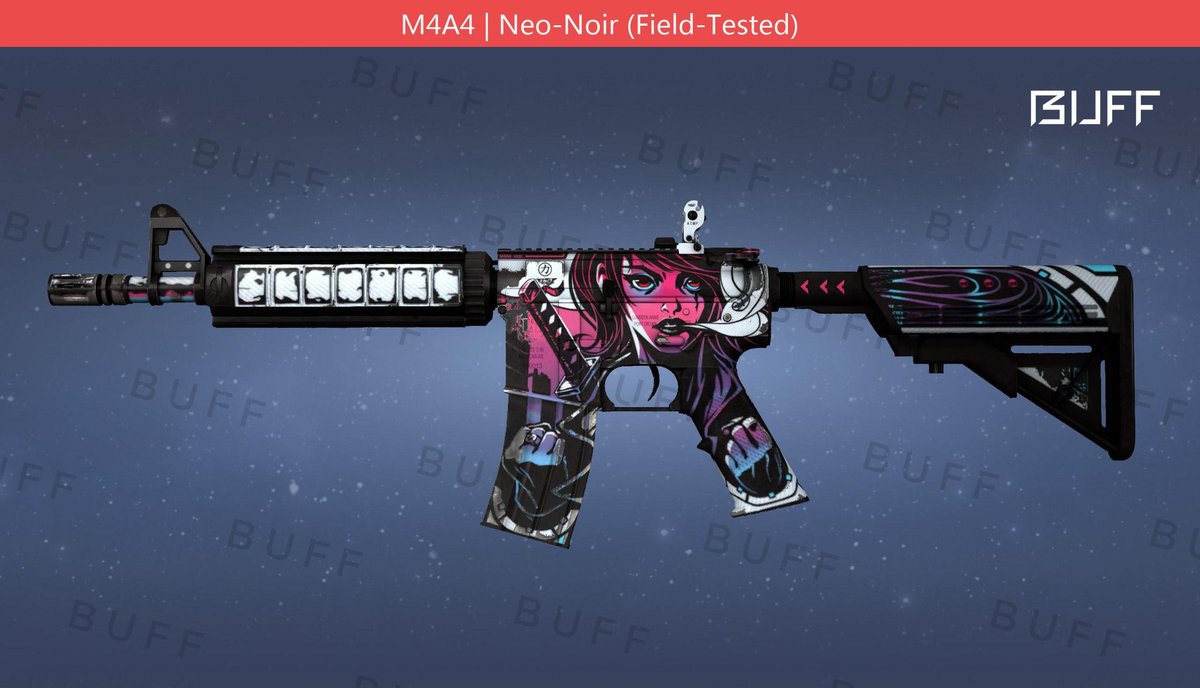 GIVEAWAY 🎁

-Giving away this M4A4 | Neo-Noir

All you have to do is to

➡ RETWEET this tweet
&amp; 
➡ LIKE the post of <a href="/Cylock1337/">Cylock</a> shown below 👇🏼
