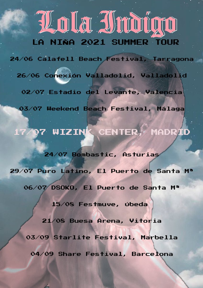 indigoxmimi's tweet photo. @lolaindigomusic te he hecho este cartelito 💞💞💞 https://t.co/V9MyNPf9d5
