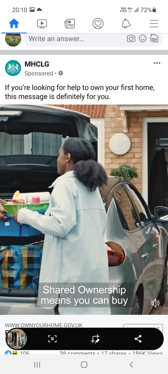Another shocking advert from MHCLG
Shared ownership, own between 10 &amp; 75% of the property but be responsible for 100% of the #BuildingSafetyCrisis defects!
So many people bought into this &amp; are now trapped waiting for <a href="/RobertJenrick/">Robert Jenrick</a> to #EndOurCladdingScandal
<a href="/McrCladiators/">Manchester Cladiators</a>