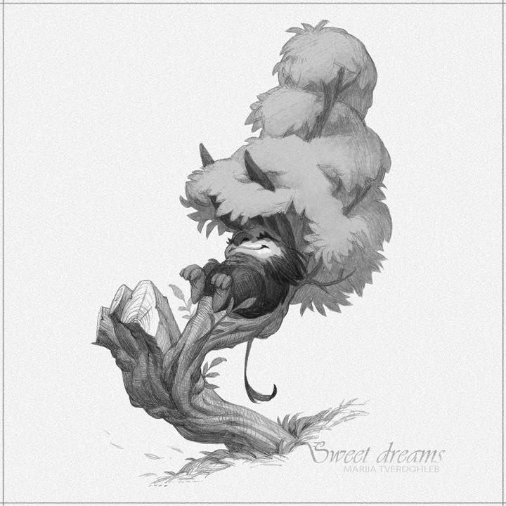 MARIIAU69218188's tweet photo. 🐰What can be better then a daydreaming peacefully?
#SweetDreams in #pencilart💚

#EnchantingPlantsAndTrees  #fantasyart #faerie #fairytale #fairy #junefae https://t.co/cXaAn98zYZ