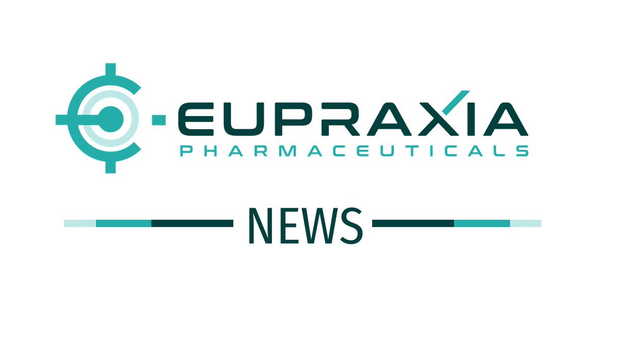 Eupraxia Pharmaceuticals Inc. Announces Authorization of Clinical Trial Application for Phase 2 Trial of EP-104IAR... prn.to/3ivzwoc

"Authorization of our CTA in Denmark is an important step for the Company and EP-104IAR," said Dr. James Helliwell, CEO of Eupraxia