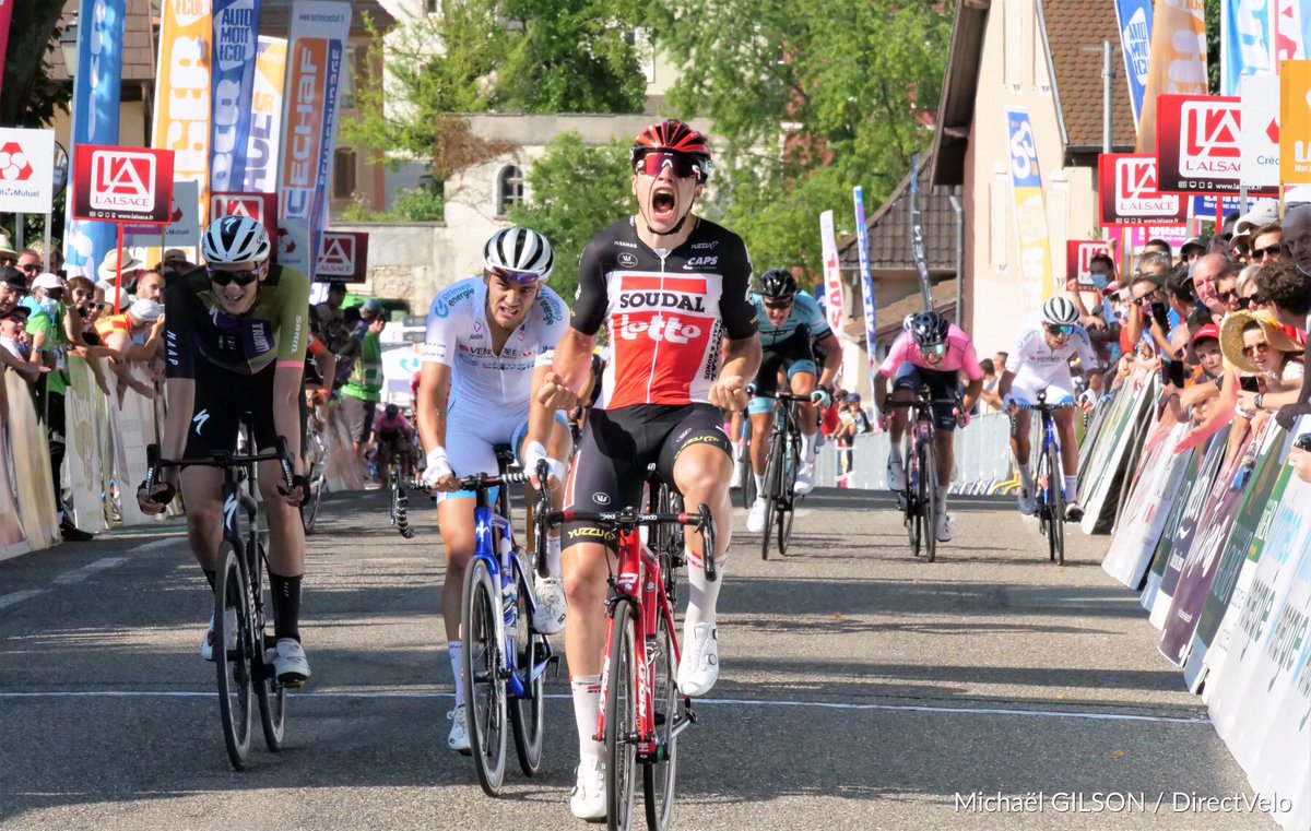 🔝Oh la superbe performance de Théo Menant (<a href="/theomenant/">Theo</a>) qui, après un début de saison canon, signe une deuxième place à la deuxième étape du Tour d’Alsace, course ouverte aux pros. 

🔙 Relisez sa longue interview lepopulaire.fr/limoges-87000/…

📷 <a href="/directvelo/">DirectVelo</a>