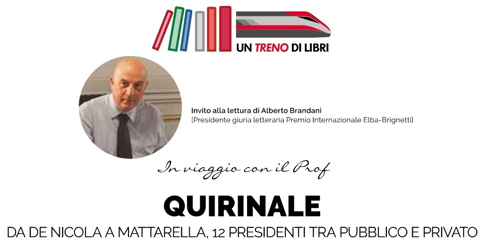 .
<a href="/LaFreccia_Mag/">La Freccia Magazine</a> ed un treno di libri. Luglio con 
<a href="/albertobrandani/">Alberto Brandani</a>: “Quirinale” di @BrunoVespa
 
 albertobrandani.net/il-prof-albert…
<a href="/fsnews_it/">FS News</a>