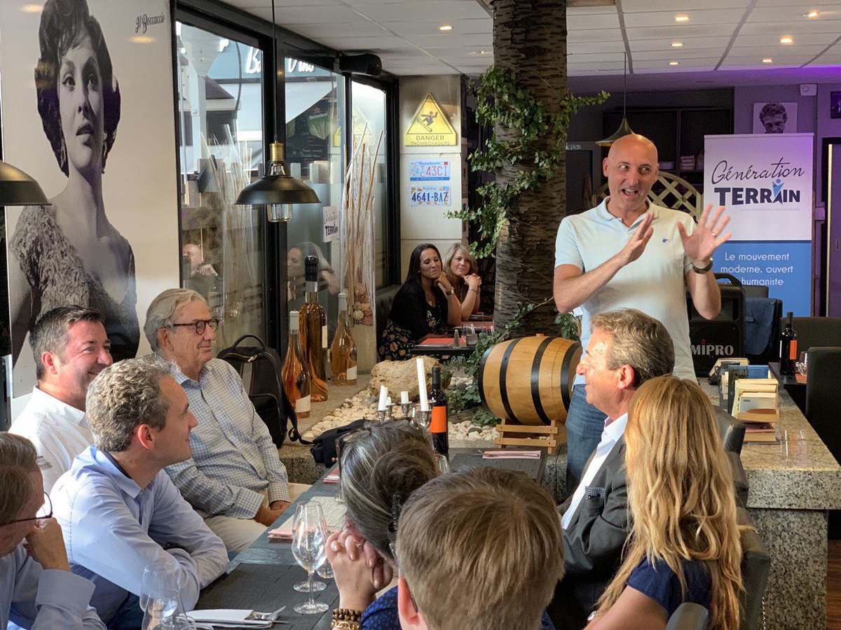 Premier rassemblement #GénérationTerrain post élections Régionales et Départementales ! Grand plaisir de se retrouver entre collègues élus pour des échanges de bonnes pratiques issues de notre expérience du terrain : gestion du COVID et centres de vaccination !