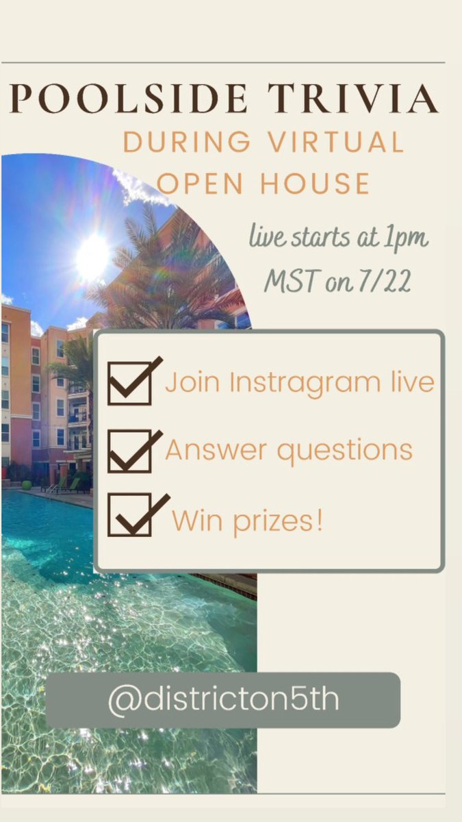 DistrictOn5th's tweet photo. VIRTUAL OPEN HOUSE ✨🤩 https://t.co/7eKMC6WQ5C
