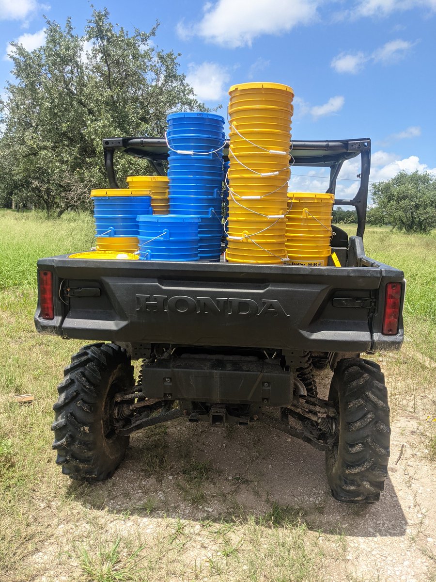Kudu_Voodoo's tweet photo. Bucket clean out day is a whole ordeal around Kudu headquarters 🤣❤️ bye bye buckets time to go be recycled! 
#buckets #shopstuff https://t.co/usqYsX09QQ