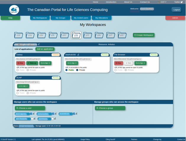 GenAPTeam's tweet image. New Look&amp;amp;Feel for GenAP  genap.ca. We are continuing to maintain and improve the platform. Stay tuned!
@ComputeCanada @CANARIE_Inc  
#Bioinformatics #lifesciences #Genomics