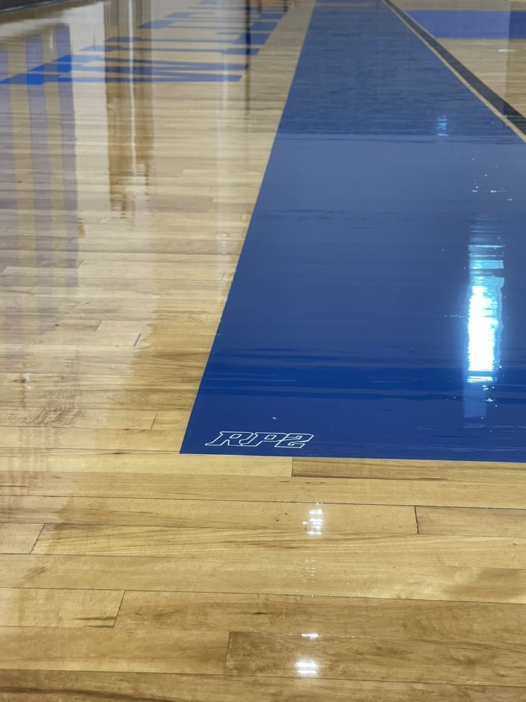 CoachCurtWeeks's tweet image. Honored to be able to put a small logo in memory of @Ryan_Perry2 on Bobby Jones Court.  Huge shoutout to @Scott_Perry67 on updating our gym floor for the 3rd year in a row!!            GO WILDCATS!!