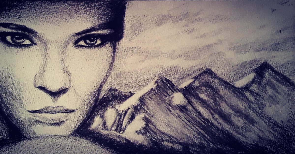 arielrobla's tweet photo. #lápiz #miradas #gestos #pencildrawing #dibujodeldia #greenpass https://t.co/5MewlDRKfa