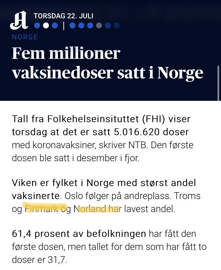 runearnes's tweet image. Hmmm. Ferievikarer i @Aftenposten ? Finmark og Norland.