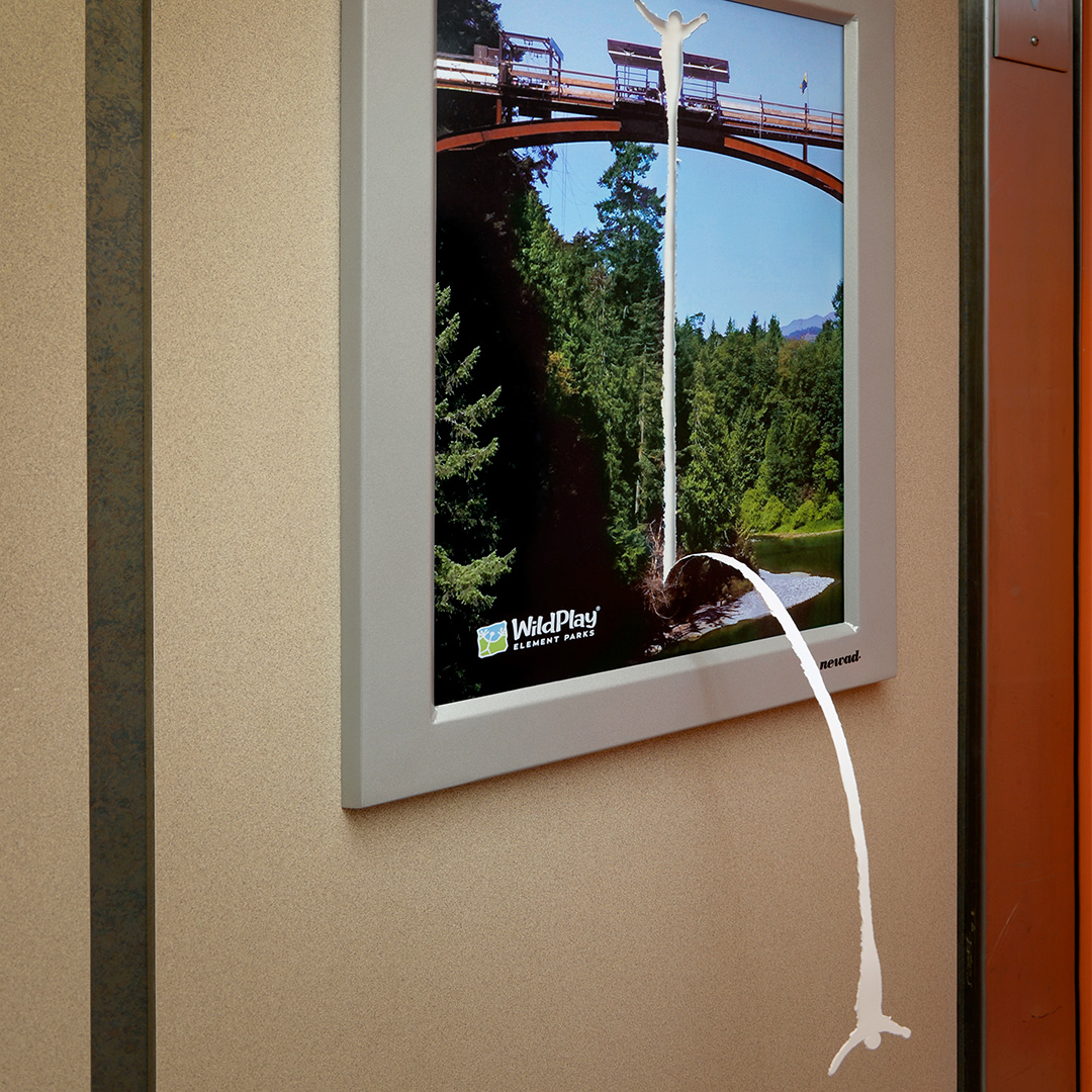 saintbernadine's tweet photo. #TBT to our “thrilling” work for @WildPlayParks.

There was only one way to showcase a Wild Play adventure: with a shot of the action. 🤪

Our tagline encouraged thrill seekers to face their fears head on, and have a little fun.🗣 https://t.co/ZNCVoCP2Of