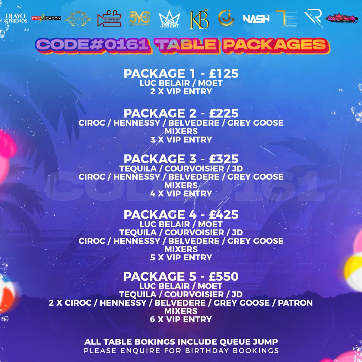 #Code0161 is back! 🚨🚨🚨

We’re bringing you nothing but good vibes! 

6th of August 2021 @ Playground nightclub in Manchester!

Ticket link in bio! This event will sell out! Go grab yours before they do! 🔥🔥🔥