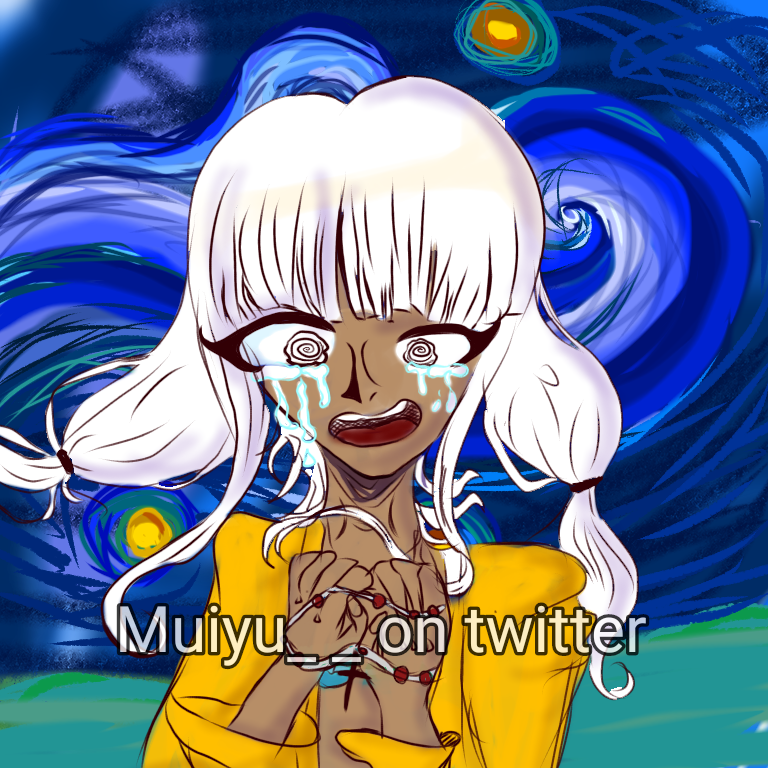 Muiyu__'s tweet photo. Reposting (and posting) all my arts in that account

"Angie yonaga fan execution" https://t.co/7gBTA24Zrt