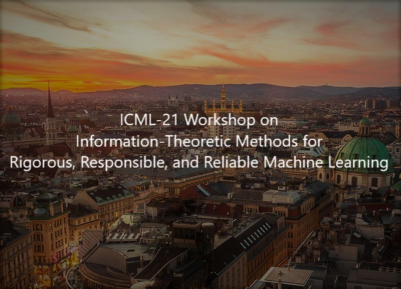 ITR3 Workshop @ ICML21 (@itr3_workshop) on Twitter photo Join us at the ITR3 workshop <a href="/icmlconf/">ICML Conference</a> this Saturday (July 24th) 7am-7pm PST!
We have an amazing line-up of speakers: <a href="/kamalikac/">Kamalika Chaudhuri</a>, Todd Coleman, <a href="/AlexGDimakis/">Alex Dimakis</a>, @mraginsky, Lalitha Sankar, <a href="/shortstein/">Thomas Steinke</a>, David Tse, and <a href="/krvarshney/">Kush Varshney कुश वार्ष्णेय</a>
For more details: shorturl.at/jlotA Join us at the ITR3 workshop <a href="/icmlconf/">ICML Conference</a> this Saturday (July 24th) 7am-7pm PST!
We have an amazing line-up of speakers: <a href="/kamalikac/">Kamalika Chaudhuri</a>, Todd Coleman, <a href="/AlexGDimakis/">Alex Dimakis</a>, @mraginsky, Lalitha Sankar, <a href="/shortstein/">Thomas Steinke</a>, David Tse, and <a href="/krvarshney/">Kush Varshney कुश वार्ष्णेय</a>
For more details: shorturl.at/jlotA