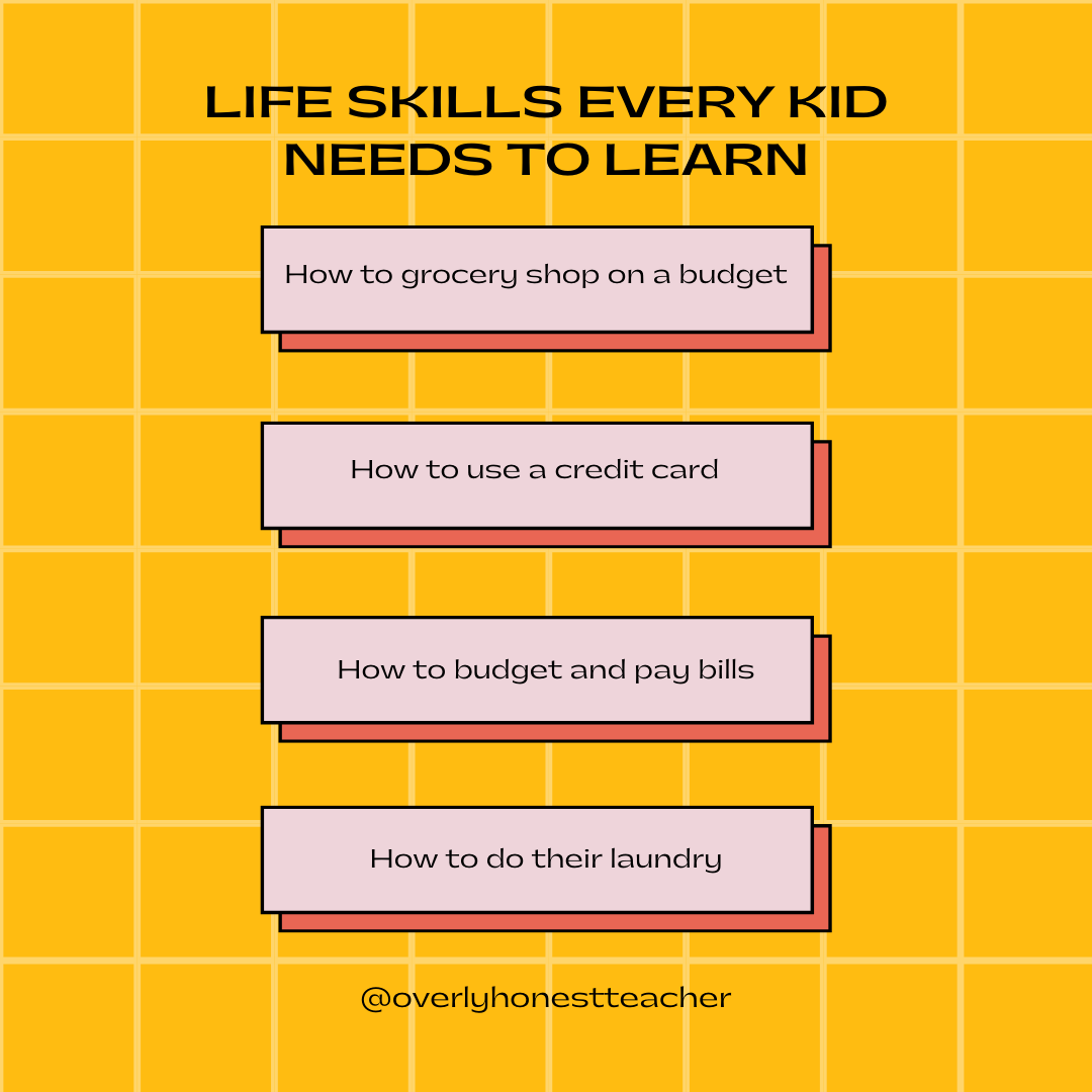 OverlyHonest_'s tweet photo. We are not doing this generation any favors by coddling our children. There are far more than just these, but here are some of my favorite skills to teach yours kids. 

What is a skill you wished your parents taught you before entering the "real world"? https://t.co/jzM2B7mCi0