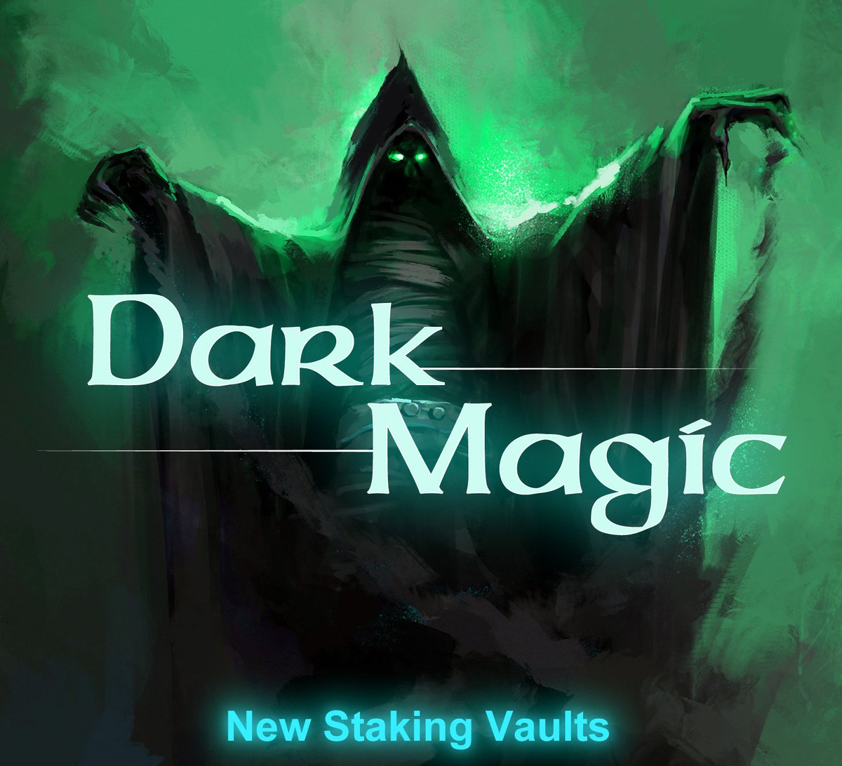 defi_magic's tweet photo. The Wizards have conjured a new staking pool! You can now stake your DMAGIC for more DMAGIC and watch your coffers overflow in the new Dark Magic SaS Vault! 

Sacrifice Dragon Egg NFTs for Vast bonuses on your yield!

Join us: https://t.co/DqyiLIo8UX

https://t.co/vy7hihECBA https://t.co/pQ2bim1gW9